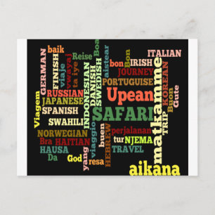 Internationale reiszegeningen briefkaart