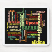 Internationale reiszegeningen muismat (Voorkant)