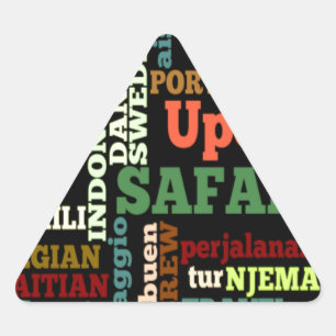 Internationale reiszegeningen sticker