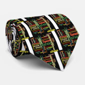 Internationale reiszegeningen stropdas (Opgerold)