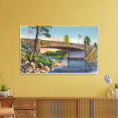 Internationale Riftpan Canvas Afdruk (Insitu (Woonkamer))