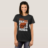 Internationale Rode Panda Dag Halloween Redding Op T-shirt (Voorkant volledig)