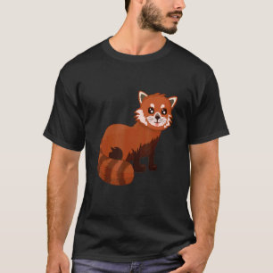Internationale Rode Panda Dag Redden Dier Red T-shirt