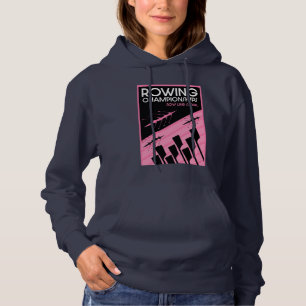 Internationale roeien voor vrouwen hoodie