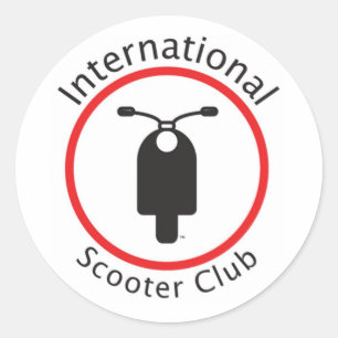 Internationale Scooter Club Sticker