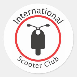 Internationale Scooter Club Sticker