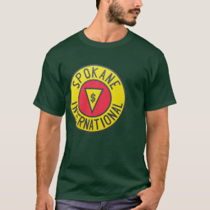  internationale spoorweg Spokane T-shirt
