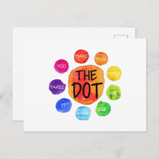 Internationale stipdag briefkaart (Voorkant / Achterkant)