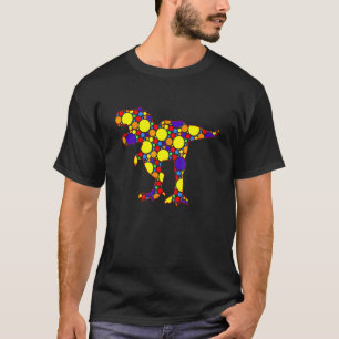 Internationale Stippendag Regenboog Stippen Rex Di T-shirt