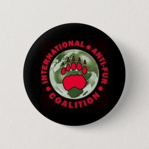 Internationale strijdende coalitie ronde button 5,7 cm