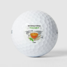 Internationale Tea Day Golfballen