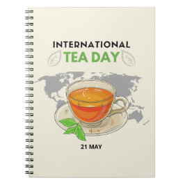 Internationale Tea Day Notitieboek