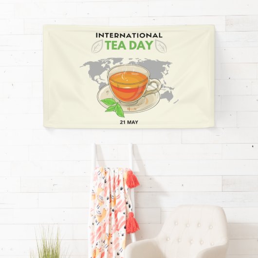 Internationale Tea Day Spandoek (Insitu)