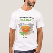 Internationale Tea Day T-shirt (Voorkant)