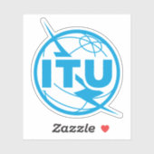 internationale telecommunicatie-unie sticker (Vel)