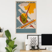 Internationale tentoonstelling van Waterverven Vin Poster (Thuiskantoor)