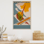 Internationale tentoonstelling van Waterverven Vin Poster (Keuken)