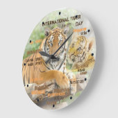 Internationale tijgerdag, 29 juli, Typografie Art Grote Klok (Hoek)