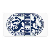 Internationale Unie van Schilders en Verbonden Han Etiket (Voorkant)