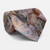 Internationale valuta-Stropdas Stropdas (Opgerold)
