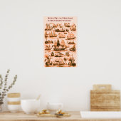 INTERNATIONALE VARIADE ZEEVAARTSCHEPEN SCHEPEN, Se Poster (Keuken)