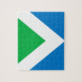 Internationale Veganistische Vlag Legpuzzel (Verticaal)
