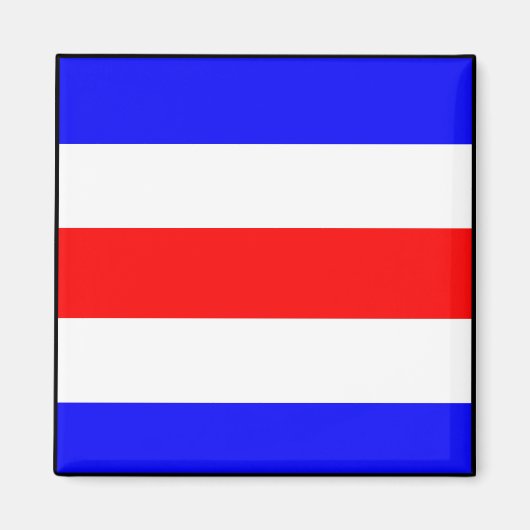 Internationale vlag scheepvaart magneet (Voorkant)