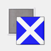 Internationale vlag scheepvaart magneet (Voorkant / Achterkant)