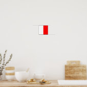 Internationale vlag scheepvaart poster (Keuken)