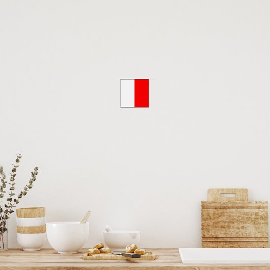 Internationale vlag scheepvaart poster (Keuken)