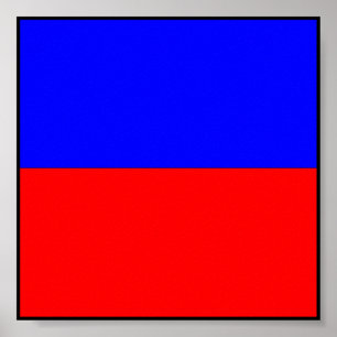 Internationale vlag scheepvaart poster