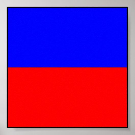 Internationale vlag scheepvaart poster (Voorkant)