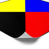 Internationale vlag scheepvaart poster (Hoek)