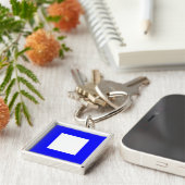 Internationale vlag scheepvaart sleutelhanger (Zijkant)