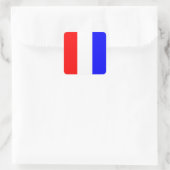 Internationale vlag scheepvaart vierkante sticker (Tas)