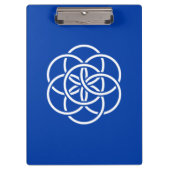 Internationale vlag van de planeet Aarde Klembord (Voorkant)