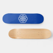 Internationale vlag van de planeet Aarde Persoonlijk Skateboard (Horizontaal)