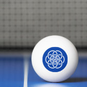 Internationale vlag van de planeet Aarde Pingpongbal (Net)