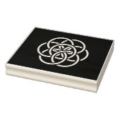 Internationale vlag van de planeet Aarde Rubberstempel (Stempel)