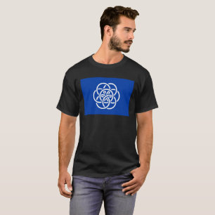 Internationale vlag van de planeet Aarde T-shirt