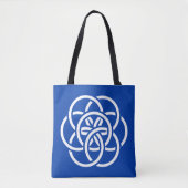 Internationale vlag van de planeet Aarde Tote Bag (Voorkant)