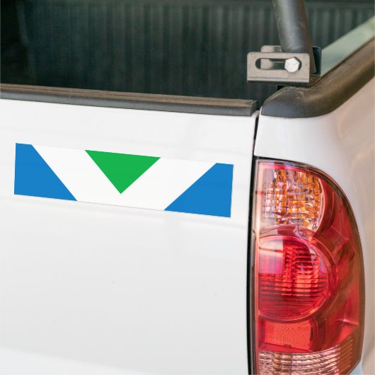 Internationale vlaggen bumpersticker (Op Truck)