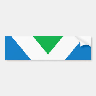 Internationale vlaggen bumpersticker