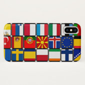 Internationale vlaggen collectie, wereldvlaggen Case-Mate iPhone case (Achterkant (horizontaal))