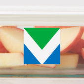 Internationale vlaggen labels (Aangebracht)