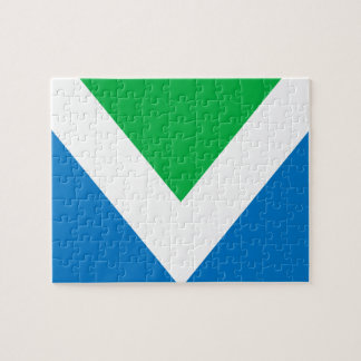 Internationale vlaggen legpuzzel