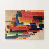Internationale vlaggen van de wereld legpuzzel (Horizontaal)