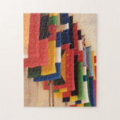 Internationale vlaggen van de wereld legpuzzel (Verticaal)