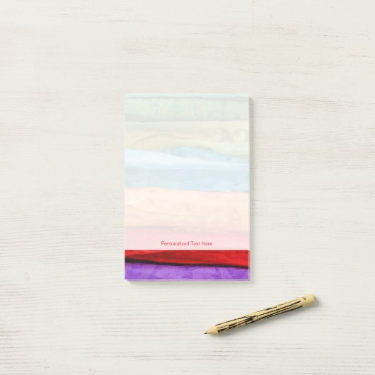Internationale volks kunstmart post-it® notes (Op bureau)