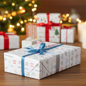  Internationale Vrolijk Kerstfeest Cadeaupapier